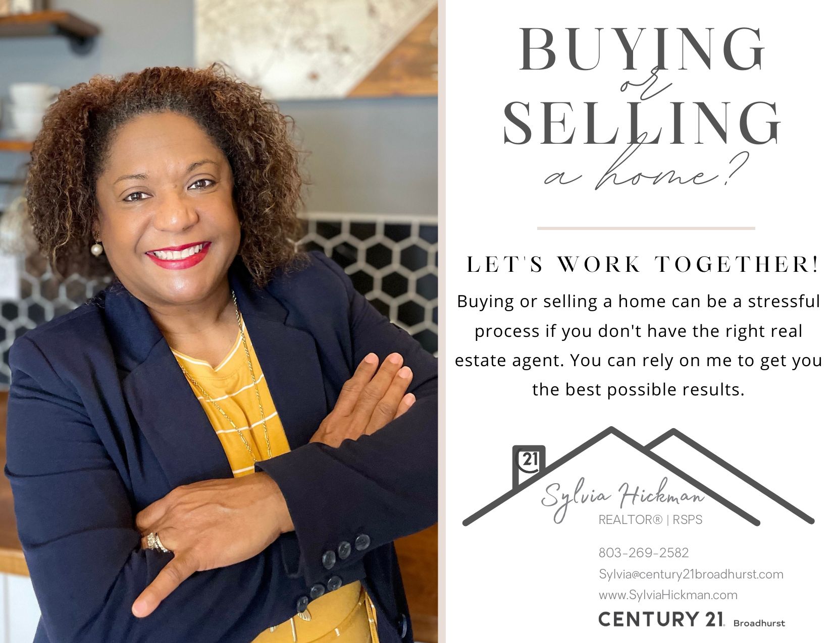 Buying or selling a home can be a stressful process if you don't have the right real estate agent. With 15 years of experience, you can rely on us to get you the best possible result. (1)